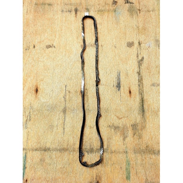 GOTI sidabro ilgas kaklo papuošalas  GOTI sidabro ilgas kaklo papuošalas